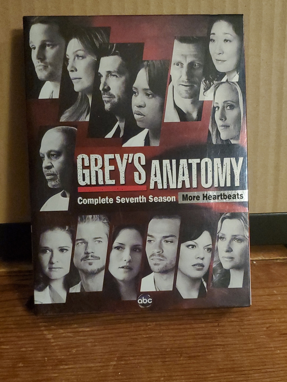 Grey's Anatomy Complete Seventh Season DVD - Red